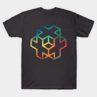 Sacred geometry 04 Rainbow T-Shirt